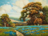 J. KING (20TH CENTURY), OAKS A