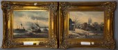 J. KLEYN PAIR OF LANDSCAPES WI