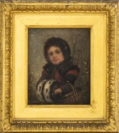 J. LEHRER CHILD IN WINTERTIME