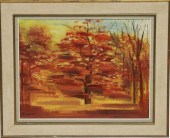 J. LESSERE AUTUMN LANDSCAPE PA