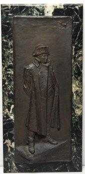 J. LISNEY BANKS BRONZE NAPOLEO
