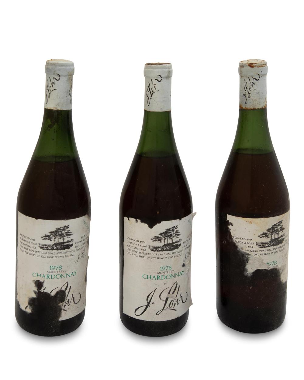J. LOHR CHARDONNAY, 1978 (8)J. Lohr