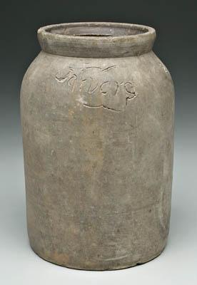 J. M. Barlow salt glaze stoneware