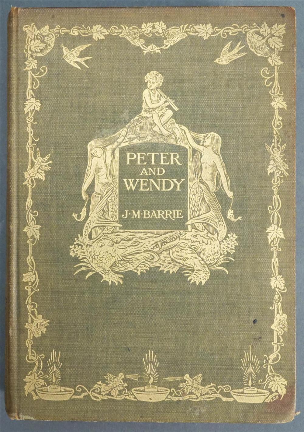 J M BARRIE, PETER AND WENDY,
