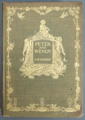 J M BARRIE, PETER AND WENDY, P