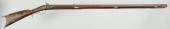 J M BURNS MARKED LONG RIFLE, .