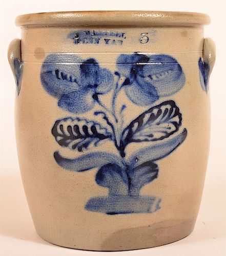 J. MANTELL, PENN YAN STONEWARE
