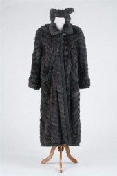 J MENDEL GREY SQUIRREL FULL-LE