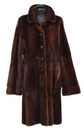 J. MENDEL REVERSIBLE MINK COAT