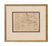 J. MORSE "CHART OF THE WORLD..