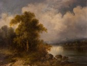 J. NORTHCOTE LANDSCAPE Oil on