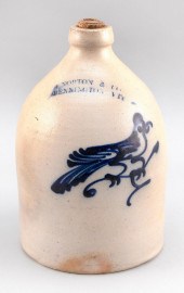 J. NORTON & CO. STONEWARE JUG