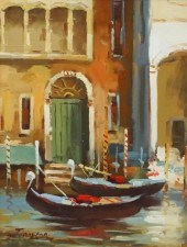 J. NORTON, VENICE CANAL SCENE,