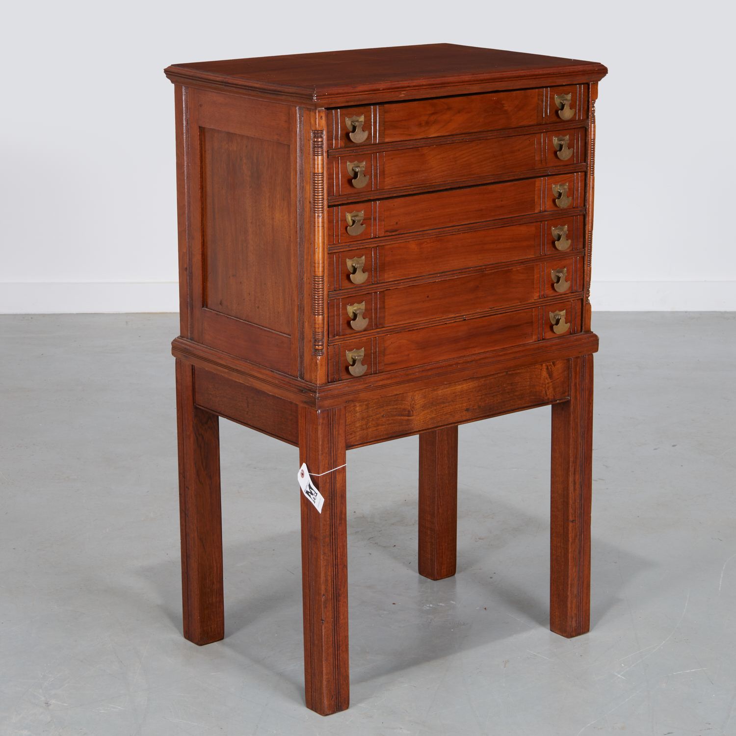 J & P COATS SPOOL CABINET ON