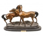 J. P. Mene large bronze sculpt