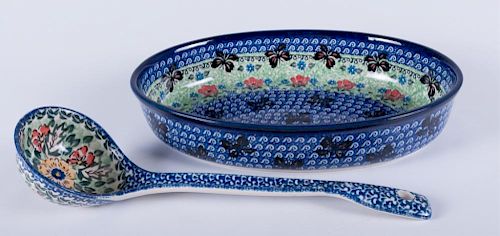 J. PALKA UNIKAT POLISH POTTERY