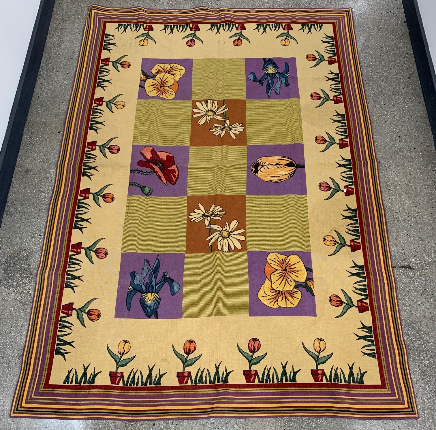 J. PANSU FRENCH DESIGNER THROW