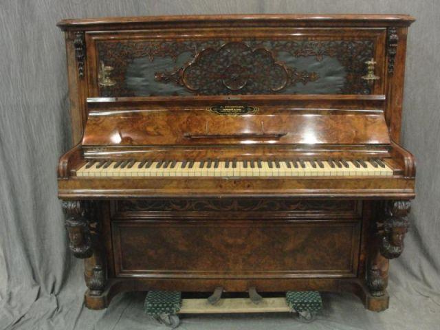 J. Priestly Upright Piano by