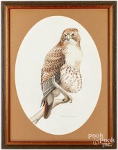 J. RANDY ROWE, WATERCOLOR OF A