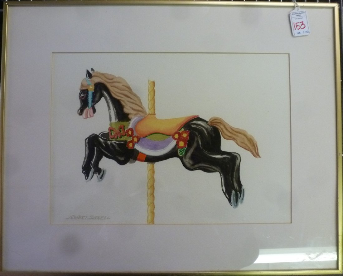 J. ROBERT BURNELL CAROUSEL HORSE