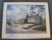 J ROBERT BURNELL WATERCOLOR OF