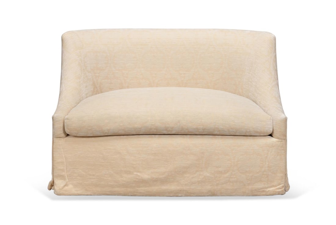 J. ROBERT SCOTT CREAM UPHOLSTERED