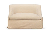 J. ROBERT SCOTT CREAM UPHOLSTE