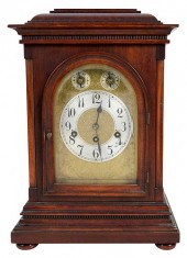 J. UNGHANS MAHOGANY CHIMING MA