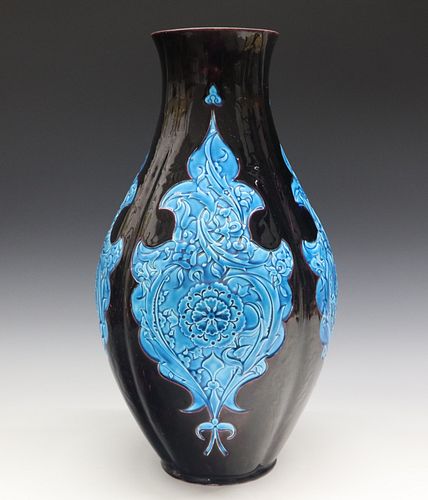 J. VIEILLARD VASEA Late 19th