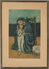 J. VILLON AQUATINT ETCHING AFT