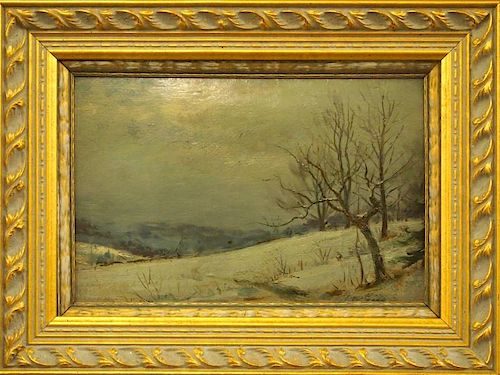 J. W. GIES WINTER LANDSCAPEJoseph