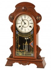 J. WATSON MANTLE CLOCKwith lab
