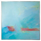 J. WEISBARD, "RED STRIPE" ABST