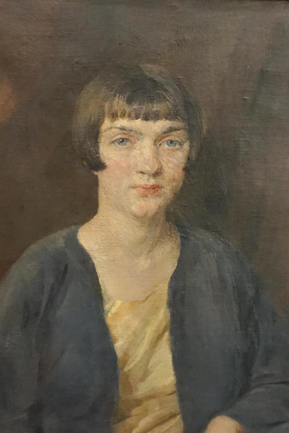 J. WILKIE, PORTRAIT OF A WOMAN, OIL