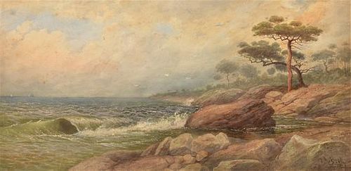 J.A. BECK WATERCOLOR LANDSCAPE