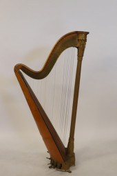J.A. STUMPFF DOUBLE PEDAL HARP