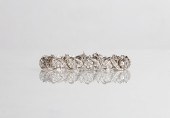 JABEL 18K WHITE GOLD AND DIAMO