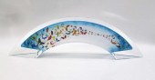 JACARTE GLASS REVERSE PAINTED