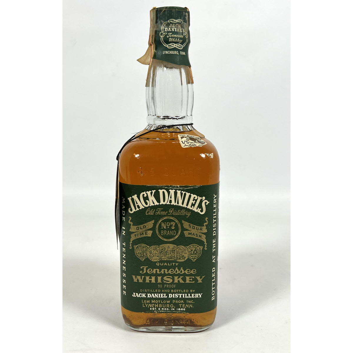 Jack Daniels Tennessee Whiskey. 