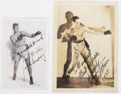 JACK DEMPSEY, MAX BAER SIGNED