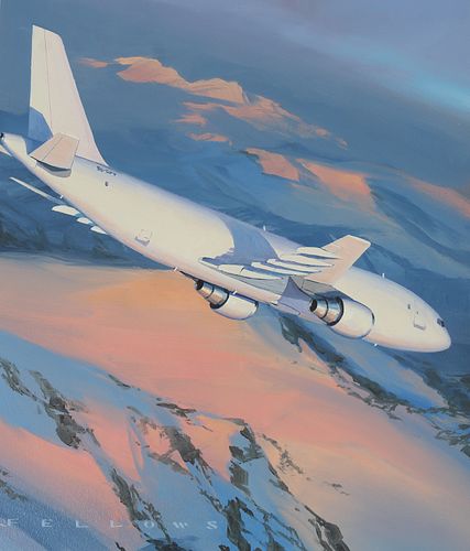 JACK FELLOWS (B. 1941) "1972 AIRBUS