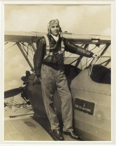 JACK GURNETT PHOTOGRAPH OF PILOT ON