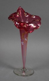 JACK IN THE PULPIT ART GLASS H