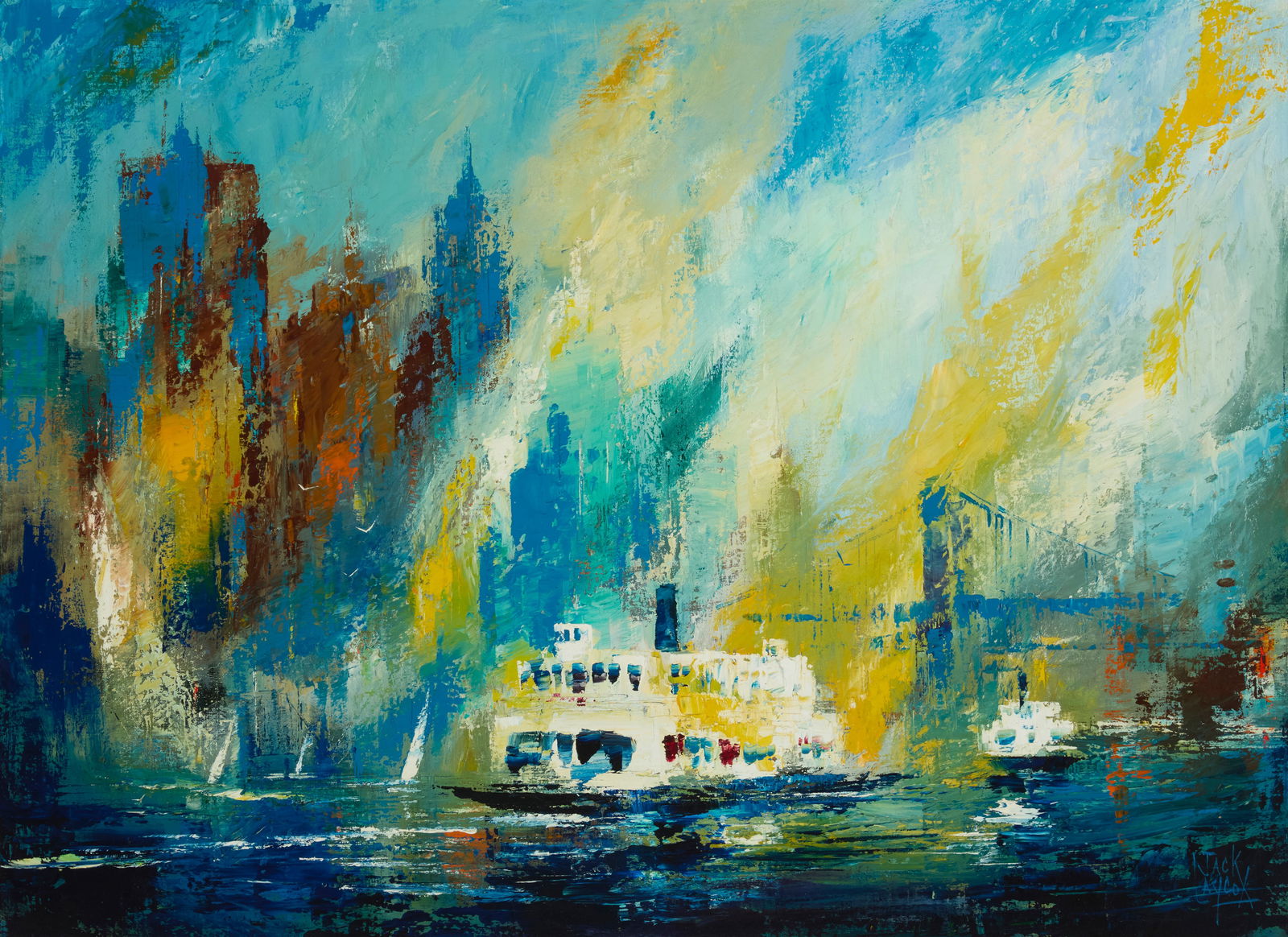 JACK LAYCOX (1921-1984), "MORNING