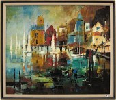 JACK LAYCOX OIL ON CANVAS (Ame