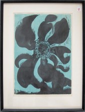 JACK MCLARTY COLOR WOODCUT an