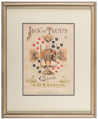 “JACK OF TRUMP” GALOP SHEET