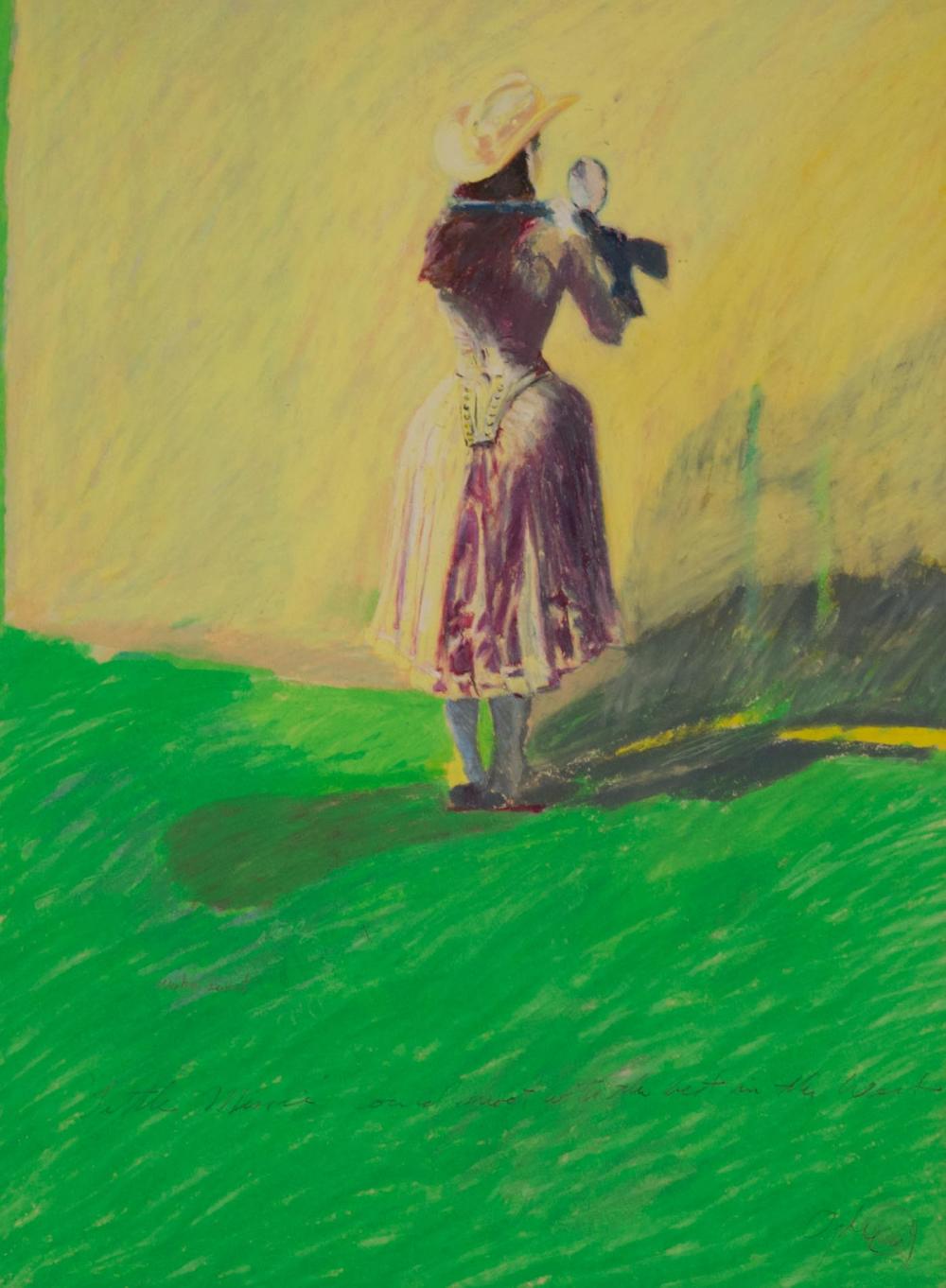 JACK OGDEN OIL PASTEL ON