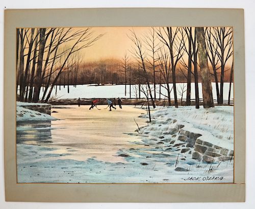 JACK O'HARA: "ICE SKATING" -