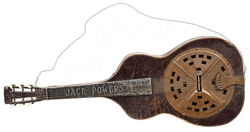 JACK POWERS DOBRO FORM FOLK ART